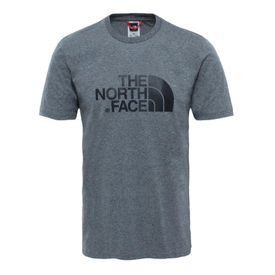 The North Face M S/S Easy T-Shirt Herren TNF Medium Grey Heather-Runster