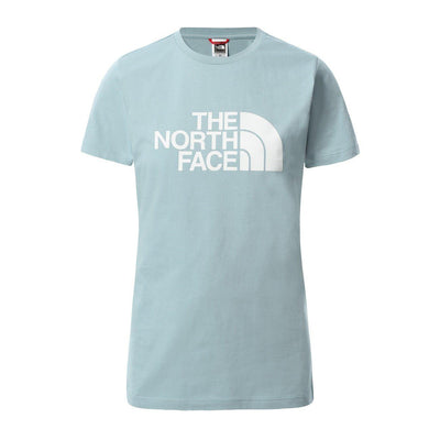 The North Face W S/S Easy T-Shirt Damen Tourmaline Blue-Runster