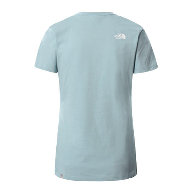 The North Face W S/S Easy T-Shirt Damen Tourmaline Blue-Runster
