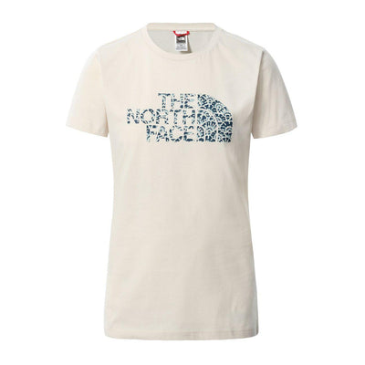 The North Face W S/S Easy T-Shirt Damen Vintage White Monterey Blue Ashbury Floral Print-Runster