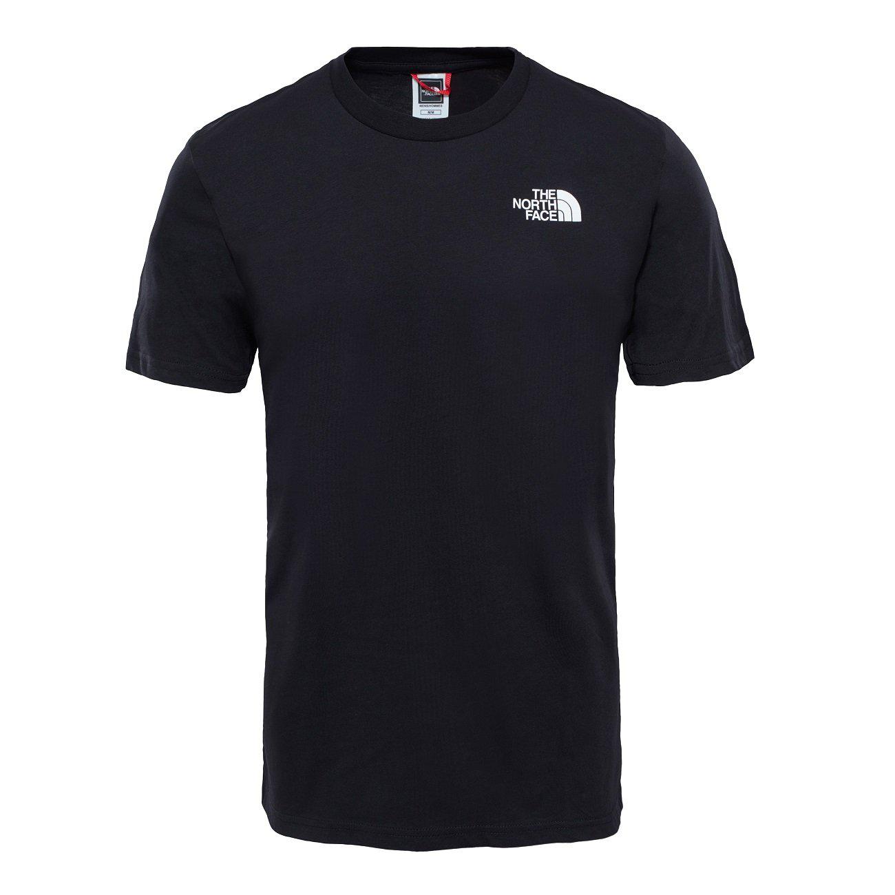 The North Face M S/S Simple Dome T-Shirt Herren TNF Black-Runster