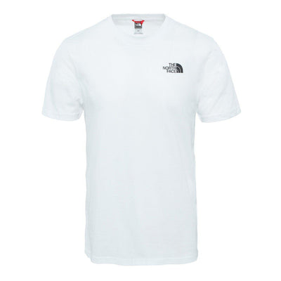 The North Face M S/S Simple Dome T-Shirt Herren TNF White-Runster