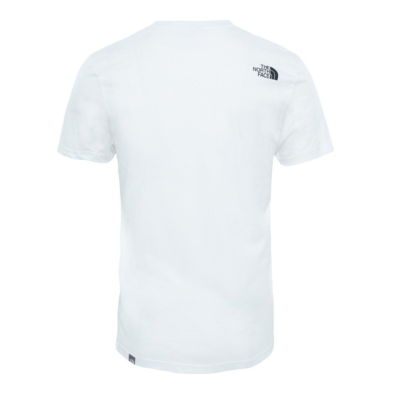 The North Face M S/S Simple Dome T-Shirt Herren TNF White-Runster