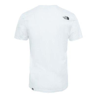 The North Face M S/S Simple Dome T-Shirt Herren TNF White-Runster