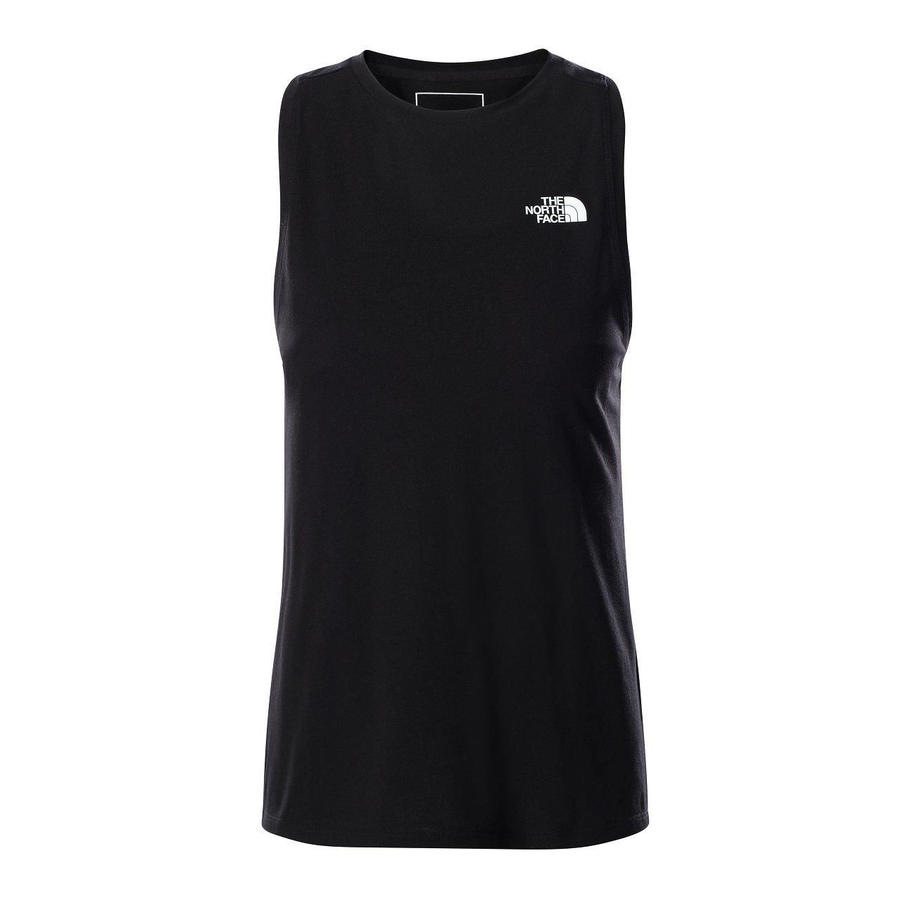 The North Face W Foundation Logo Tank Damen TNF Black-Runster