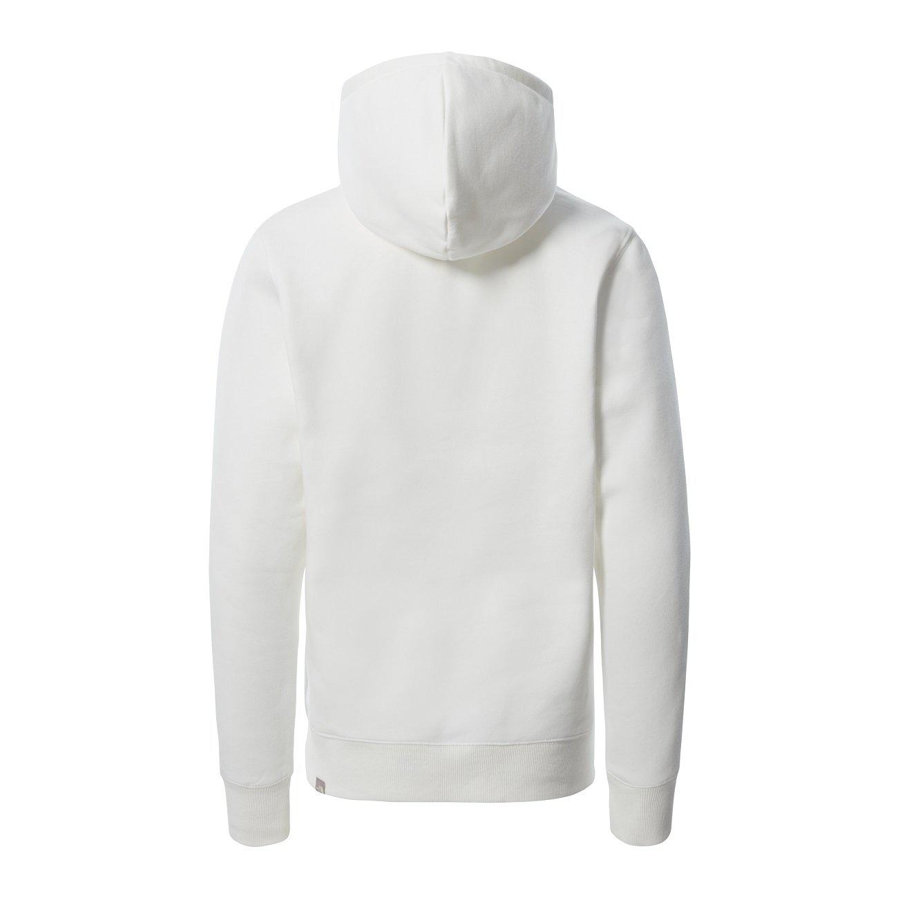 The North Face W Drew Peak Pullover Hoodie Damen TNF White Monterey Blue Ashbury Floral Print-Runster