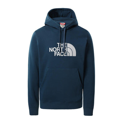 The North Face M Drew Peak Pullover Hoodie Herren Monterey Blue TNF White-Runster