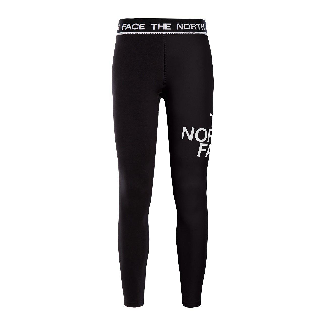 The North Face W Flex Mid Rise Tight Damen TNF Black TNF White-Runster