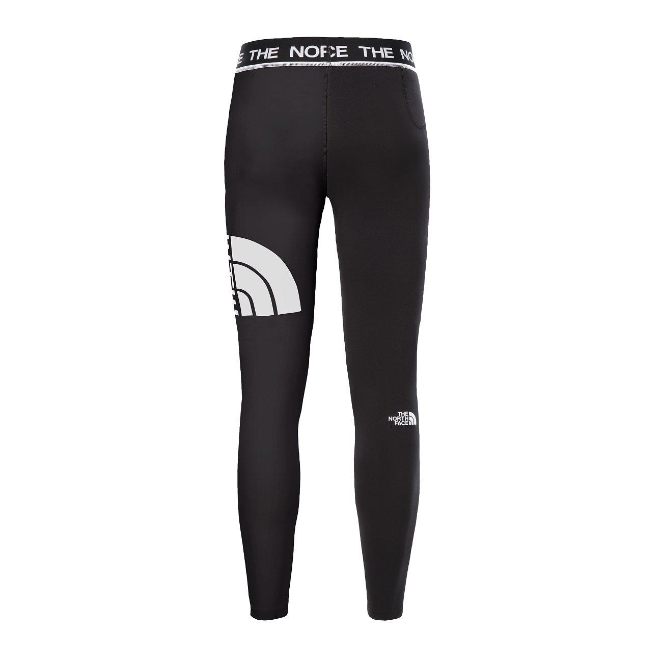 The North Face W Flex Mid Rise Tight Damen TNF Black TNF White-Runster