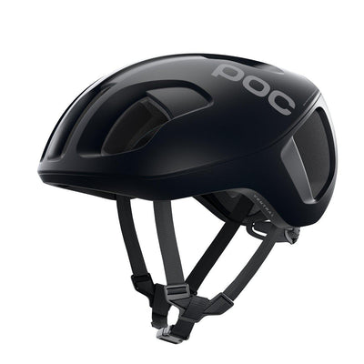 POC Ventral SPIN Rennradhelm Uranium Black Matt-Runster