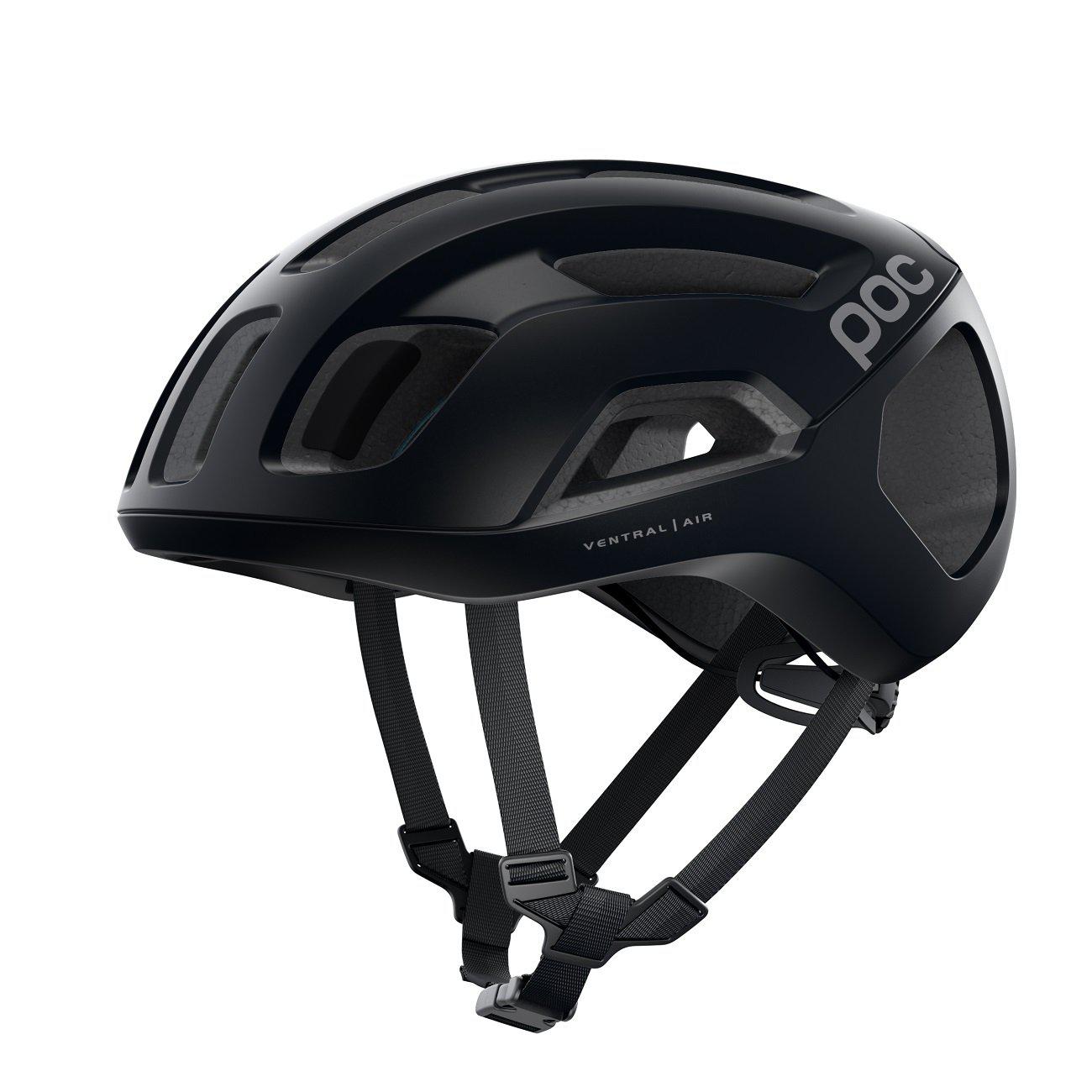POC Ventral AIR SPIN Rennradhelm Uranium Black Matt-Runster