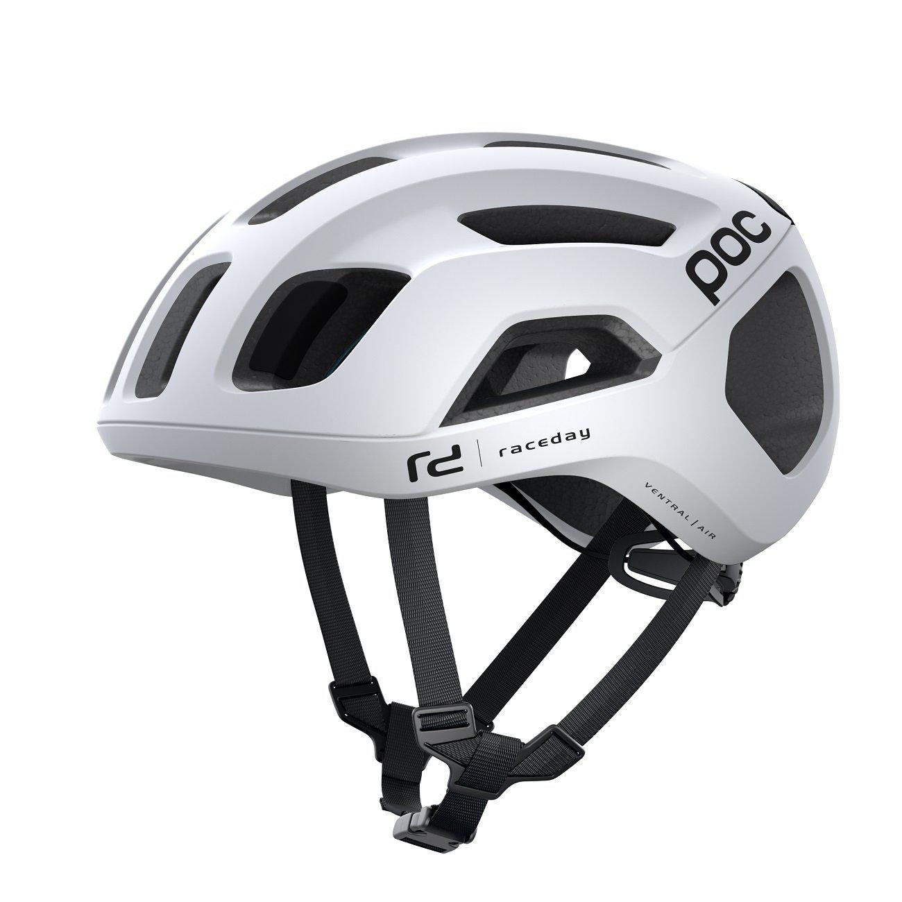 POC Ventral AIR SPIN Rennradhelm Hydrogen White Raceday-Runster