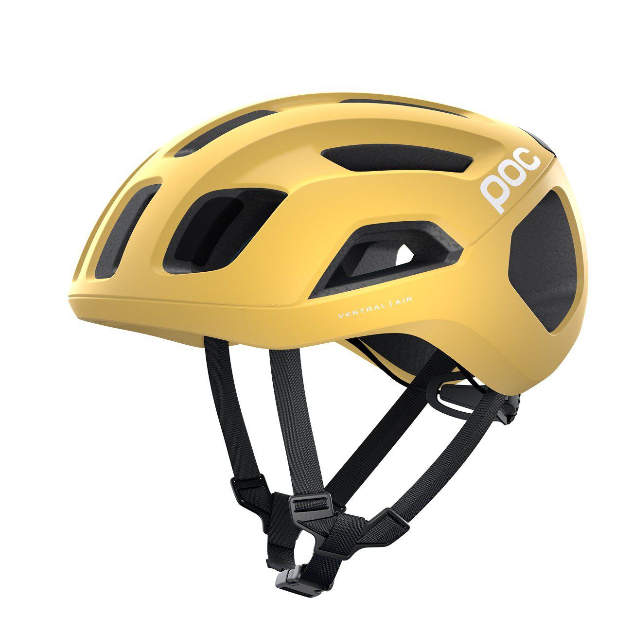 POC Ventral AIR SPIN Rennradhelm Sulfur Yellow Matt-Runster