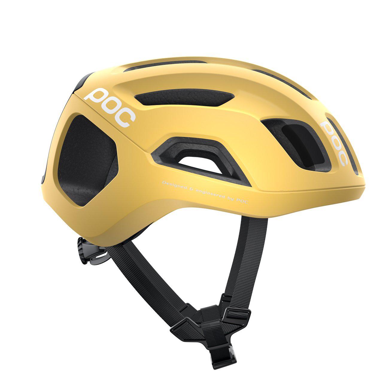 POC Ventral AIR SPIN Rennradhelm Sulfur Yellow Matt-Runster