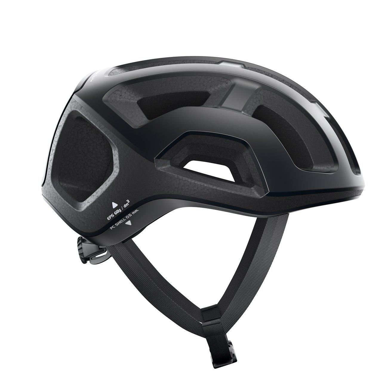 POC Ventral Lite Rennradhelm Uranium Black Matt-Runster