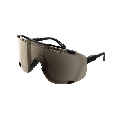 POC Devour Sportbrille Uranium Black Brown Silver Mirror-Runster