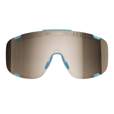 POC Devour Sportbrille Basalt Blue Brown Silver Mirror-Runster