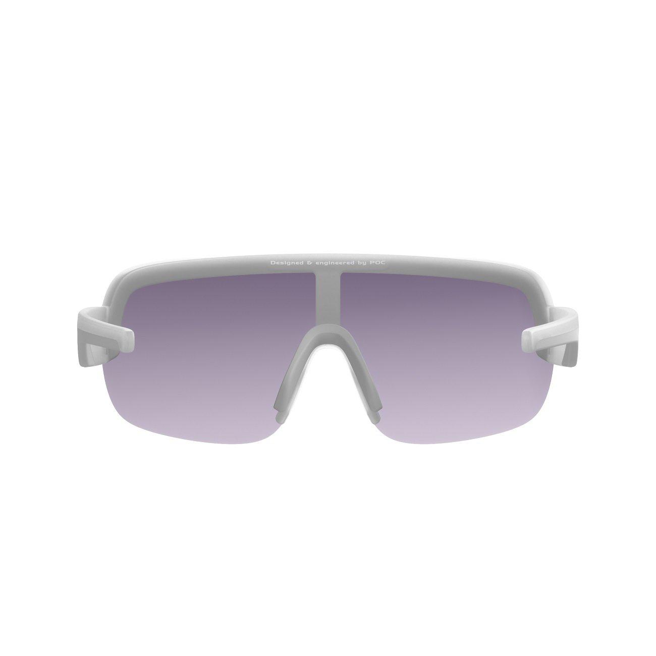 POC Aim Sportbrille Transparant Crystal Violet Silver Mirror-Runster
