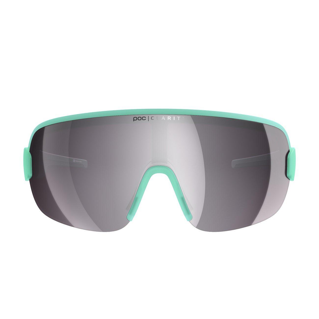 POC Aim Sportbrille Fluorite Green Violet Silver Mirror-Runster