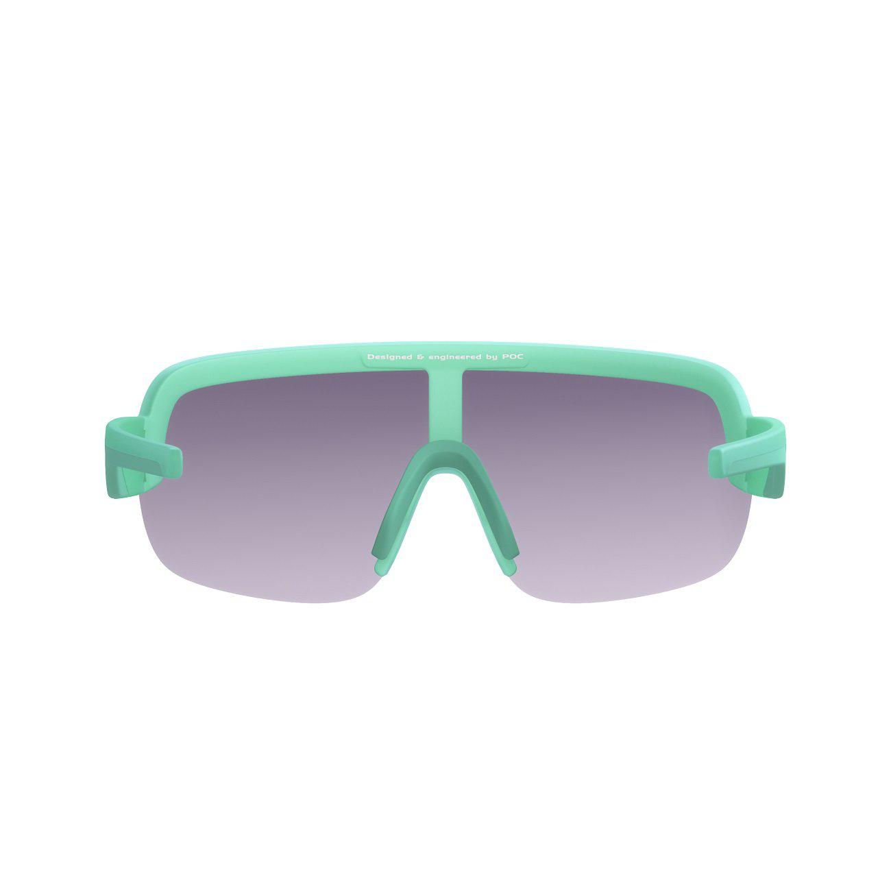 POC Aim Sportbrille Fluorite Green Violet Silver Mirror-Runster