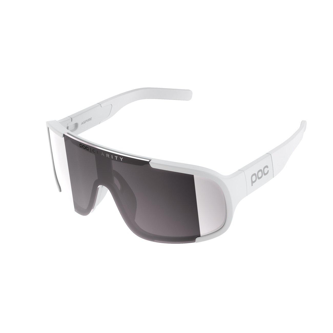 POC Aspire Sportbrille Hydrogen White Violet Silver Mirror-Runster