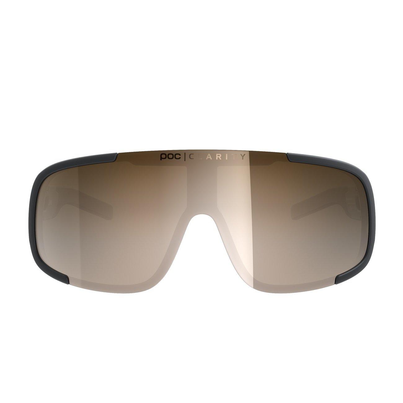 POC Aspire Sportbrille Uranium Black Brown Silver Mirror-Runster