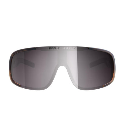 POC Aspire Sportbrille Tortoise Brown Violet Silver Mirror-Runster