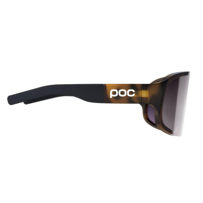 POC Aspire Sportbrille Tortoise Brown Violet Silver Mirror-Runster