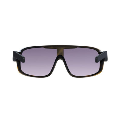 POC Aspire Sportbrille Tortoise Brown Violet Silver Mirror-Runster