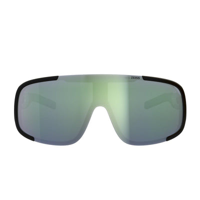 POC Aspire Sportbrille Uranium Black Translucent Grey Deep Green Mirror-Runster