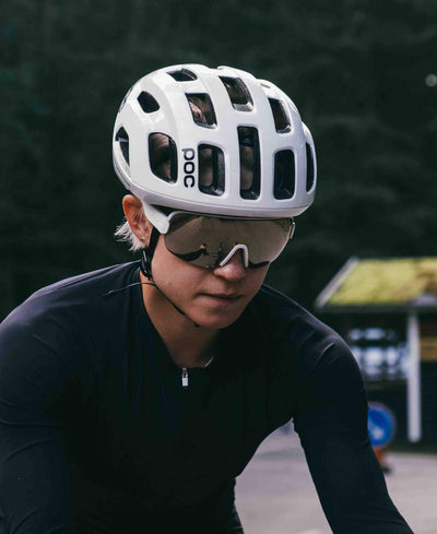 POC Ventral AIR SPIN Rennradhelm Hydrogen White Raceday-Runster