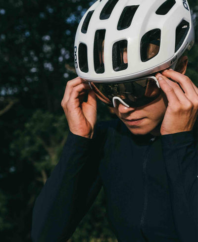 POC Ventral AIR SPIN Rennradhelm Hydrogen White Raceday-Runster