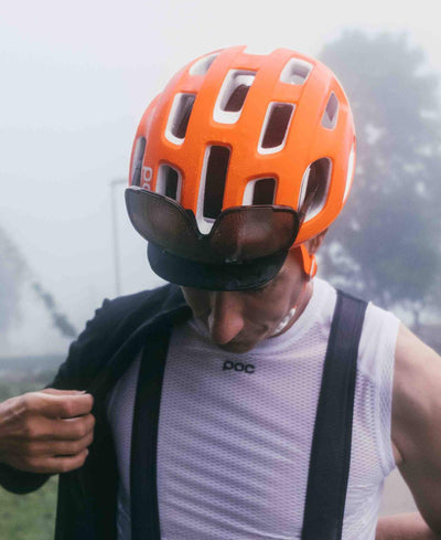 POC Ventral AIR SPIN Rennradhelm Zink Orange AVIP-Runster