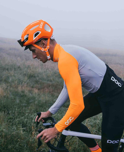 POC Ventral AIR SPIN Rennradhelm Zink Orange AVIP-Runster