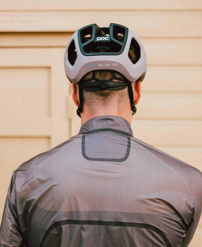 POC Ventral AIR SPIN Rennradhelm Moonstone Grey Matt-Runster