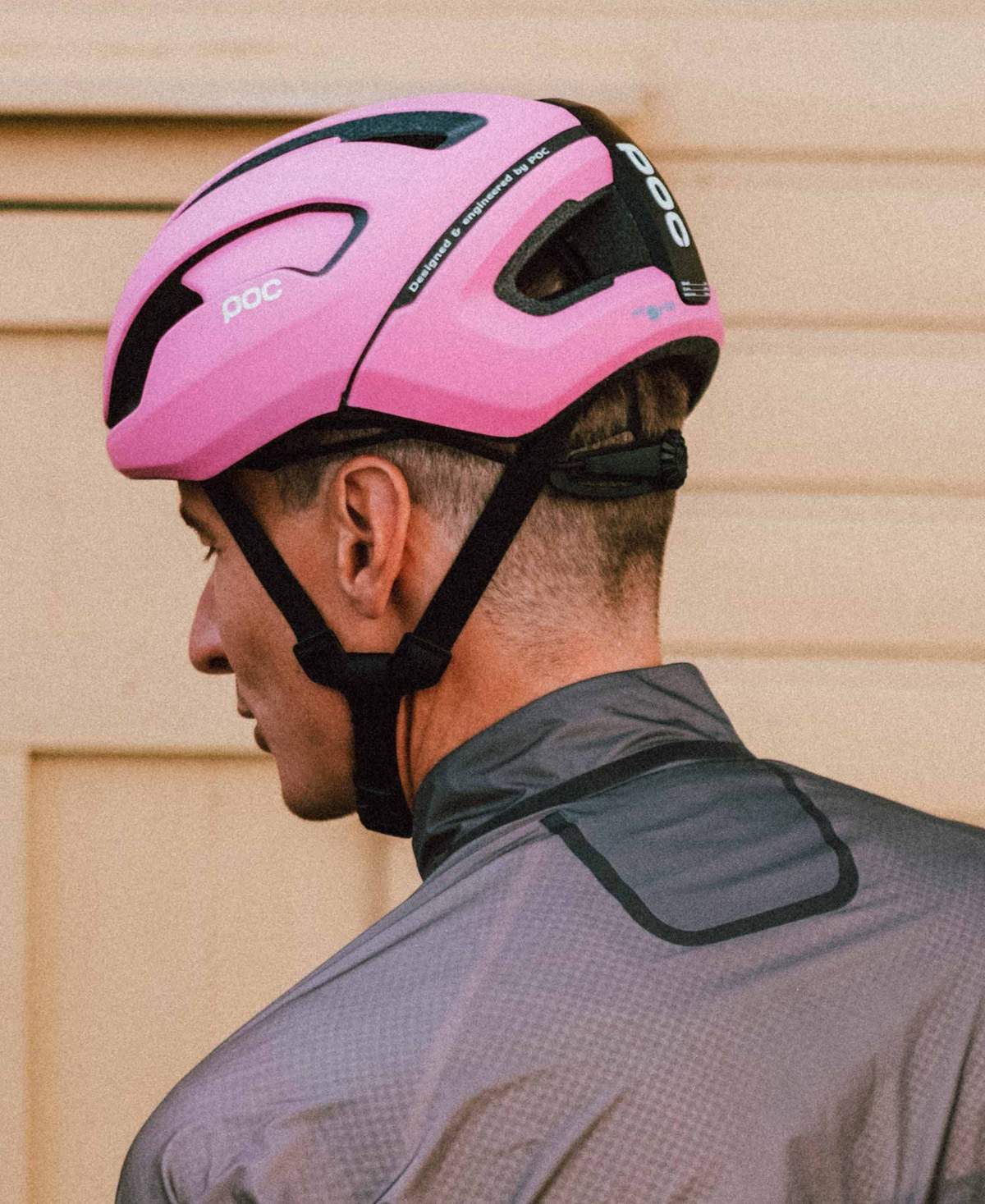 POC Omne Air SPIN Rennradhelm Actinium Pink Matt-Runster