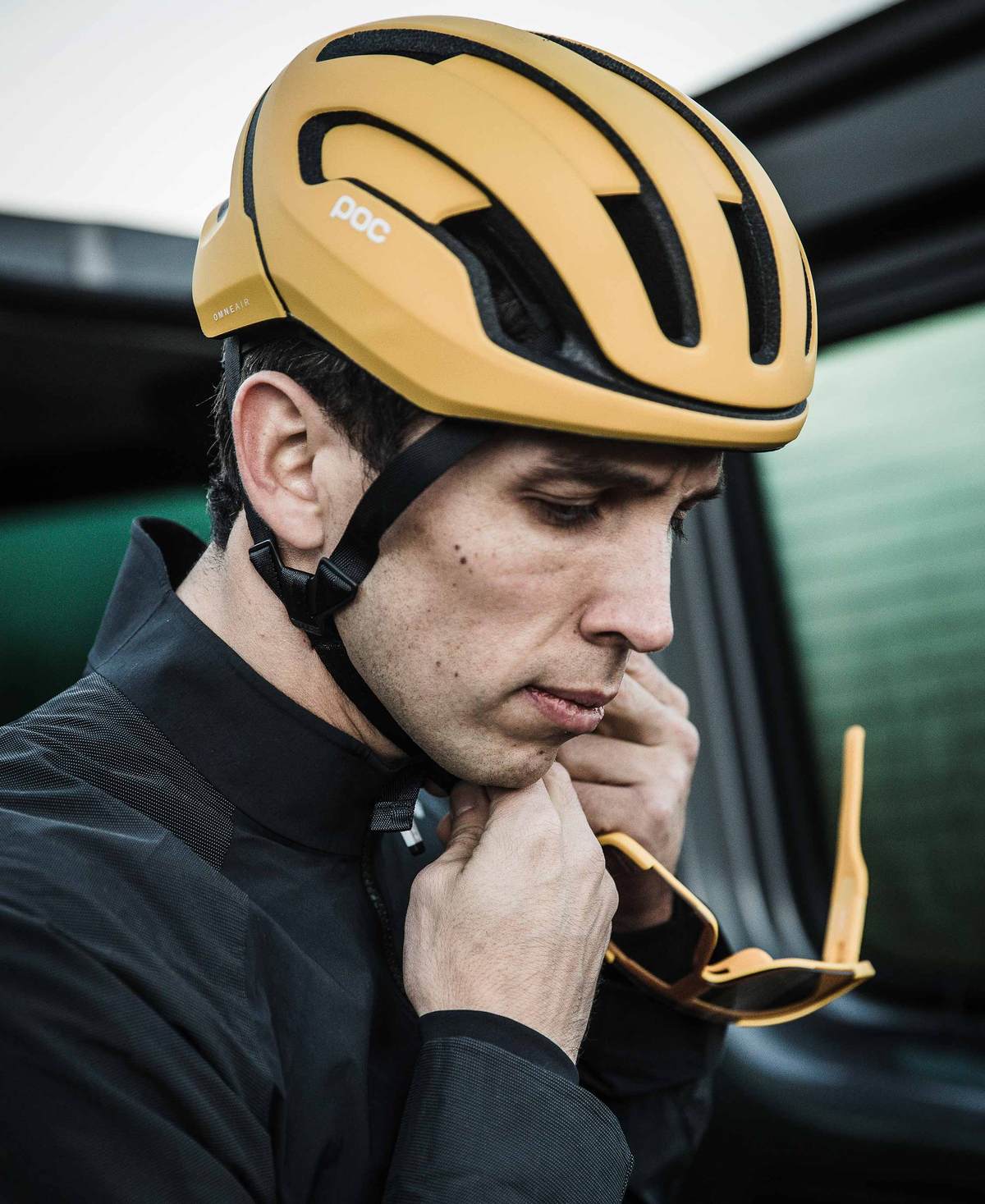 poc rennrad helm POC Omne Air SPIN Rennradhelm Sulfur Yellow Matt – Runster