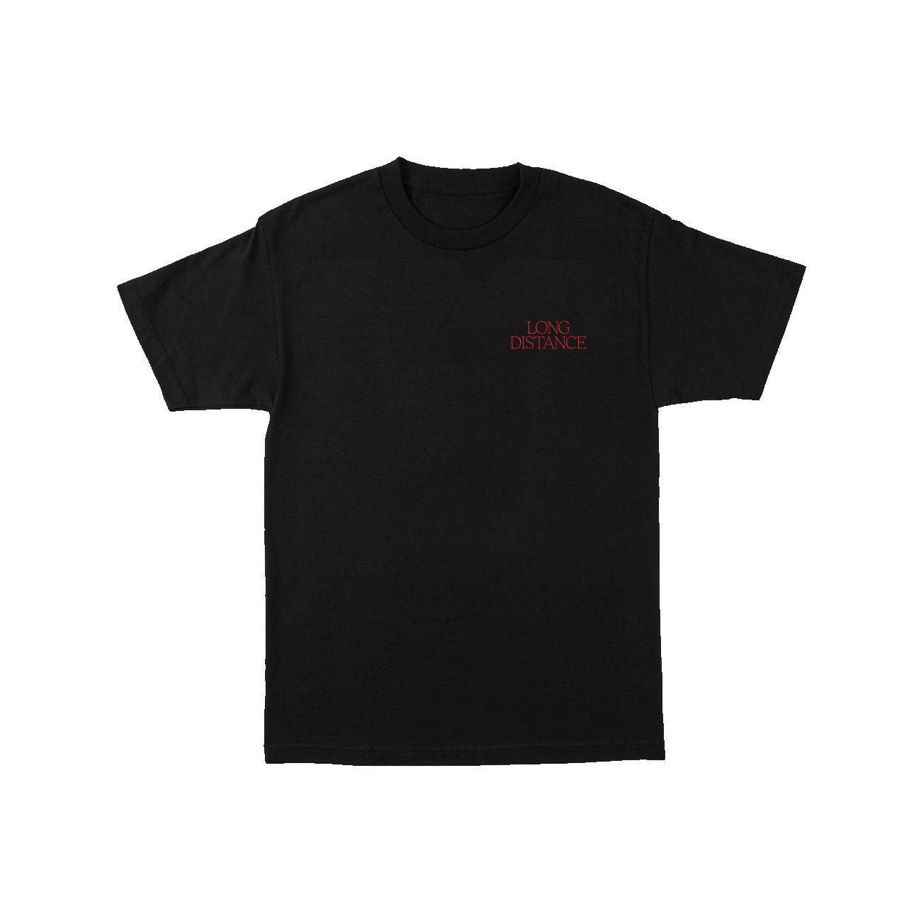 Long Distance T-Shirt Black-Runster