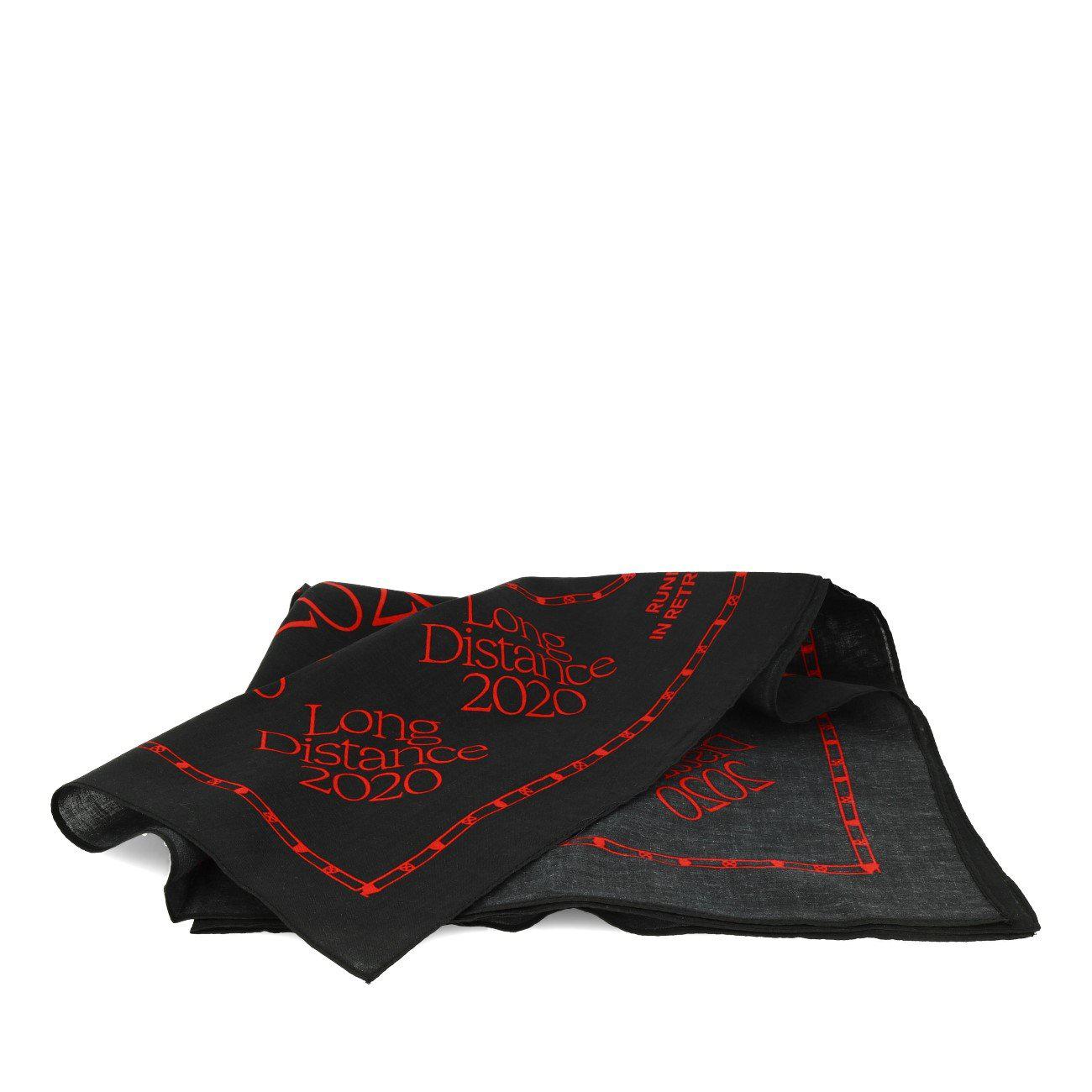 Long Distance Bandana Black Red-Runster