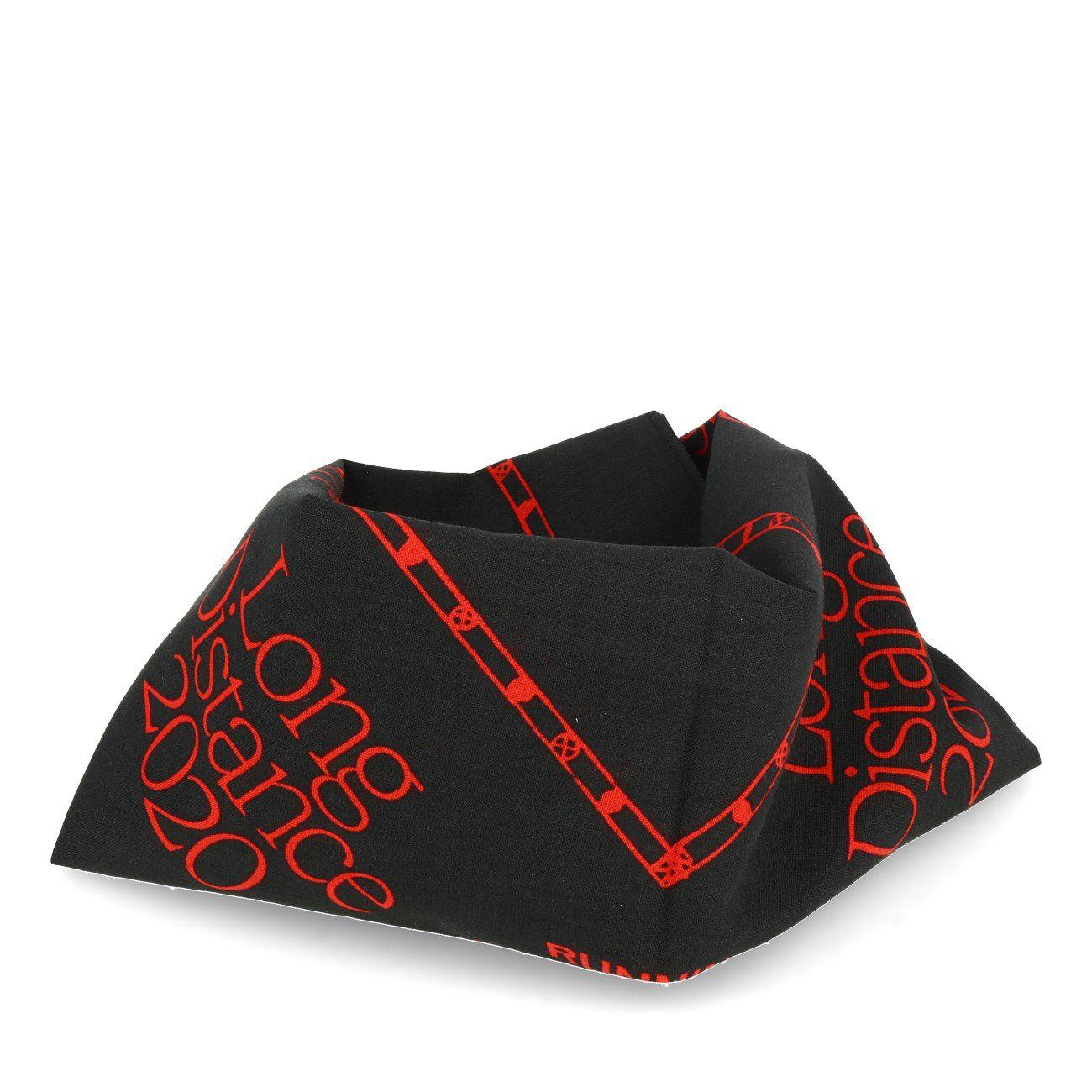 Long Distance Bandana Black Red-Runster