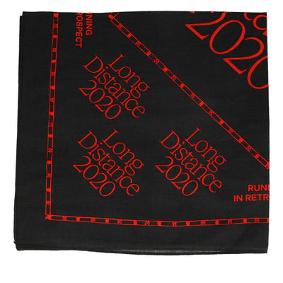 Long Distance Bandana Black Red-Runster