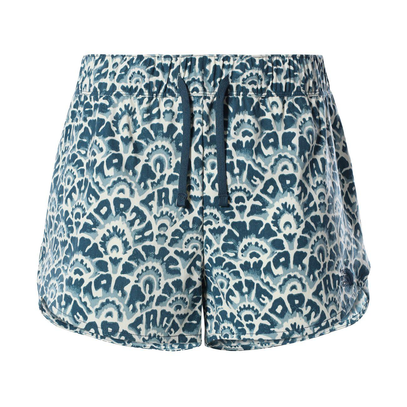 The North Face W Class V Mini Short Damen Monterey Blue Ash Bury Floral Print-Runster