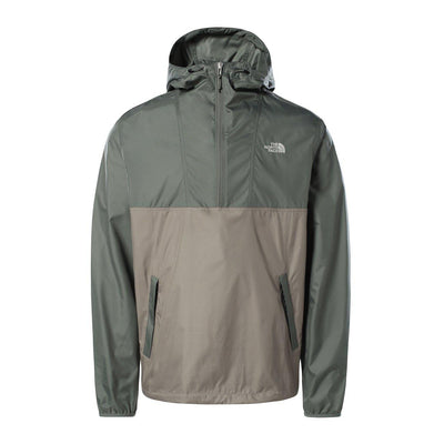 The North Face M Cyclone Anorak Herren Agave Green Mineral Grey-Runster