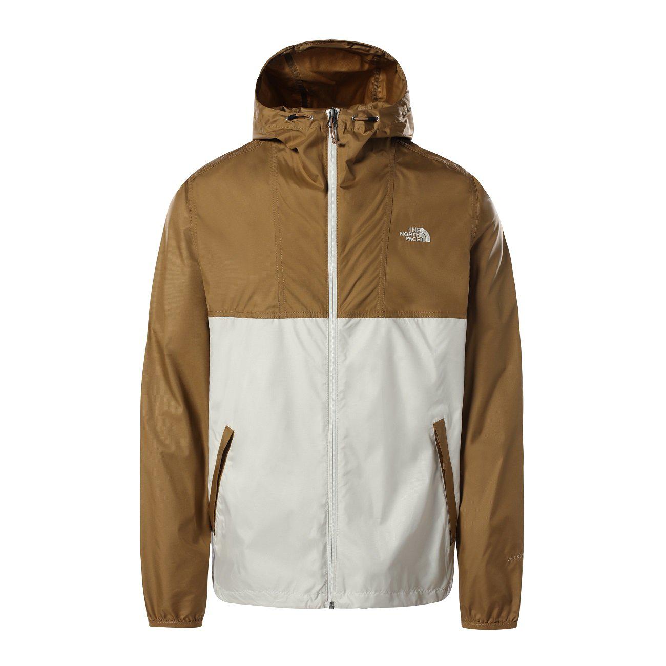 The North Face M Cyclone Jacket Herren Utility Brown Vintage White-Runster