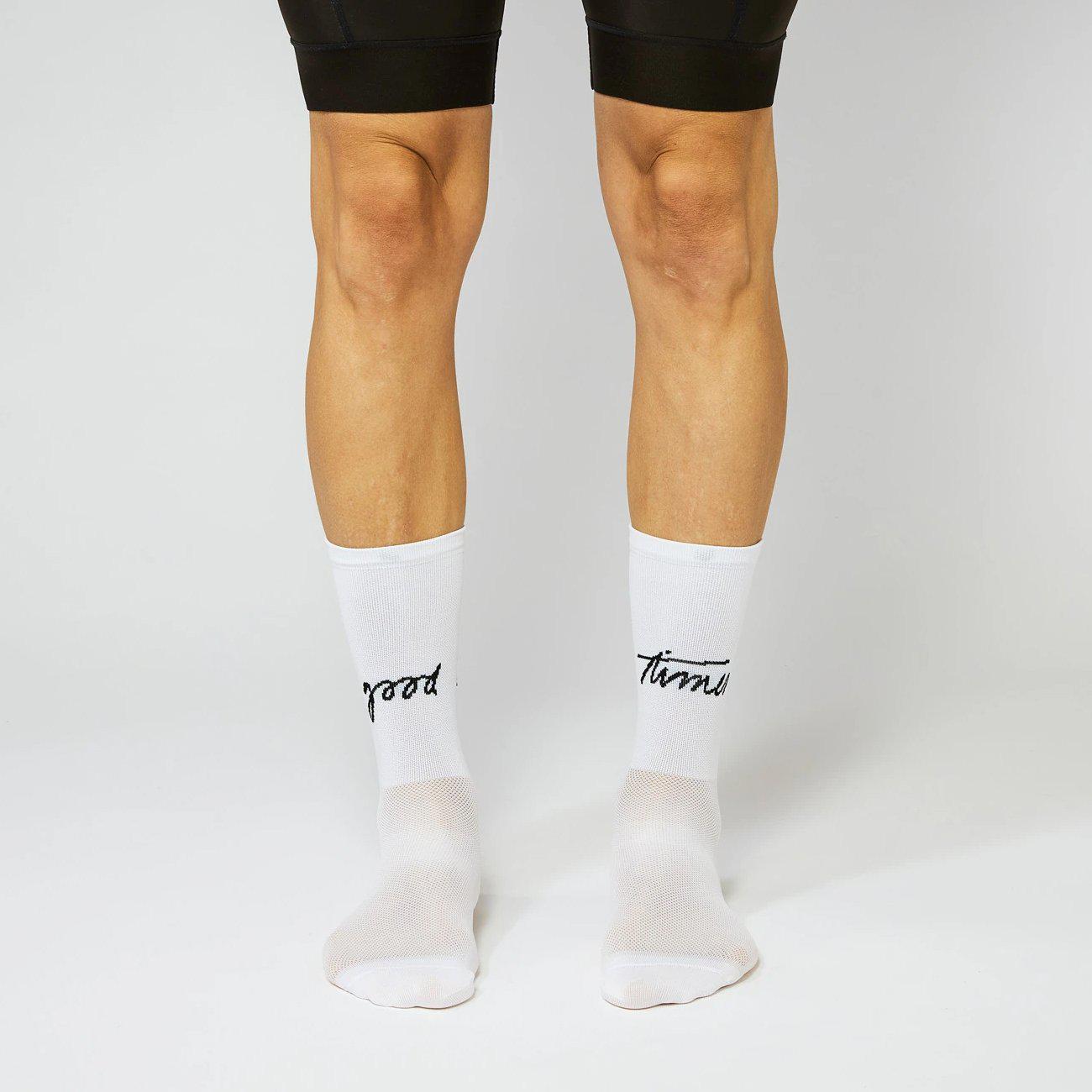 Fingerscrossed Road Socks Good Times White-Runster