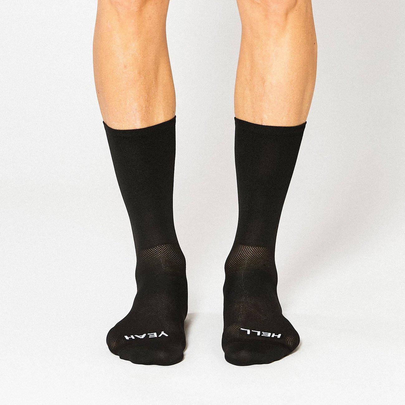 Fingerscrossed Hell Yeah 1.0 Socks Black-Runster