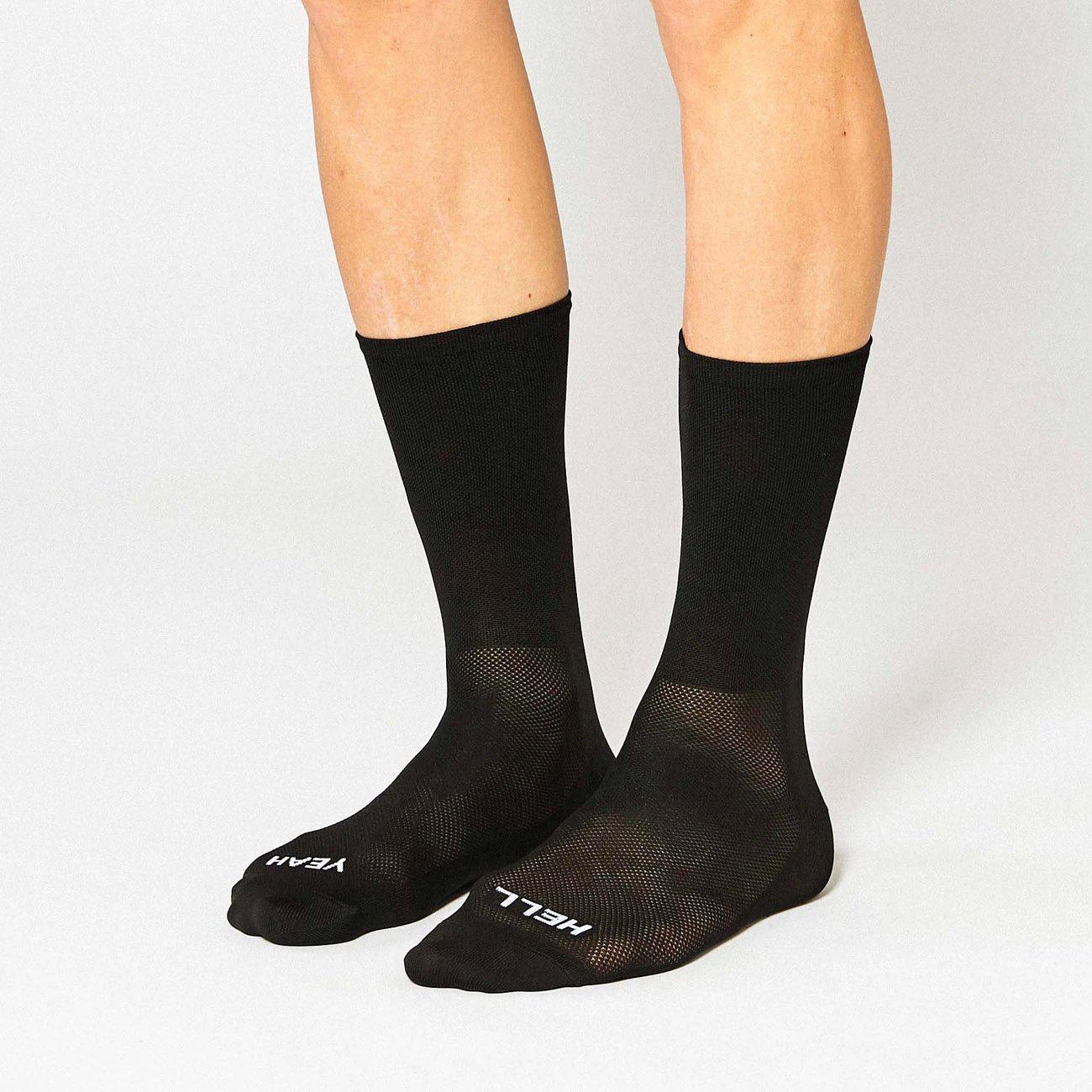 Fingerscrossed Hell Yeah 1.0 Socks Black-Runster