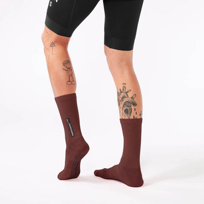 Fingerscrossed Off Road Socks Burgundy-Runster