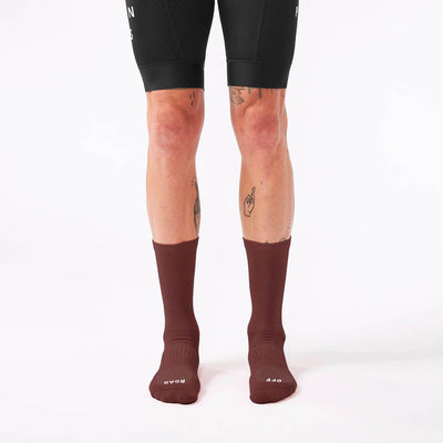 Fingerscrossed Off Road Socks Burgundy-Runster