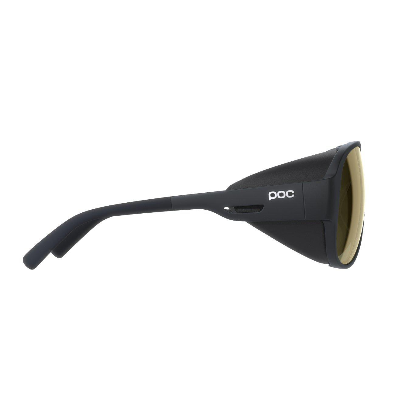 POC Nivalis Sportbrille Uranuim Black Gold Mirrow-Runster